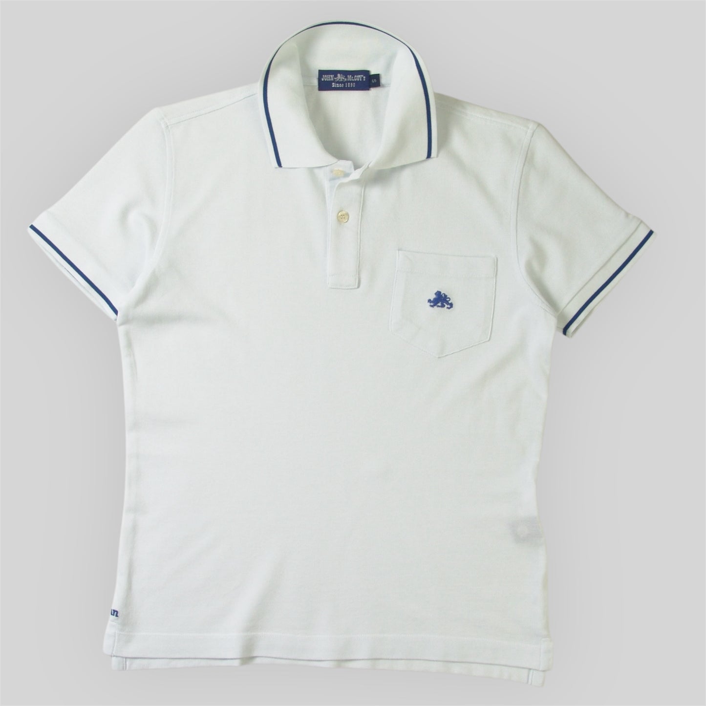 Men's Polo piquè in cotton with breast-pocket