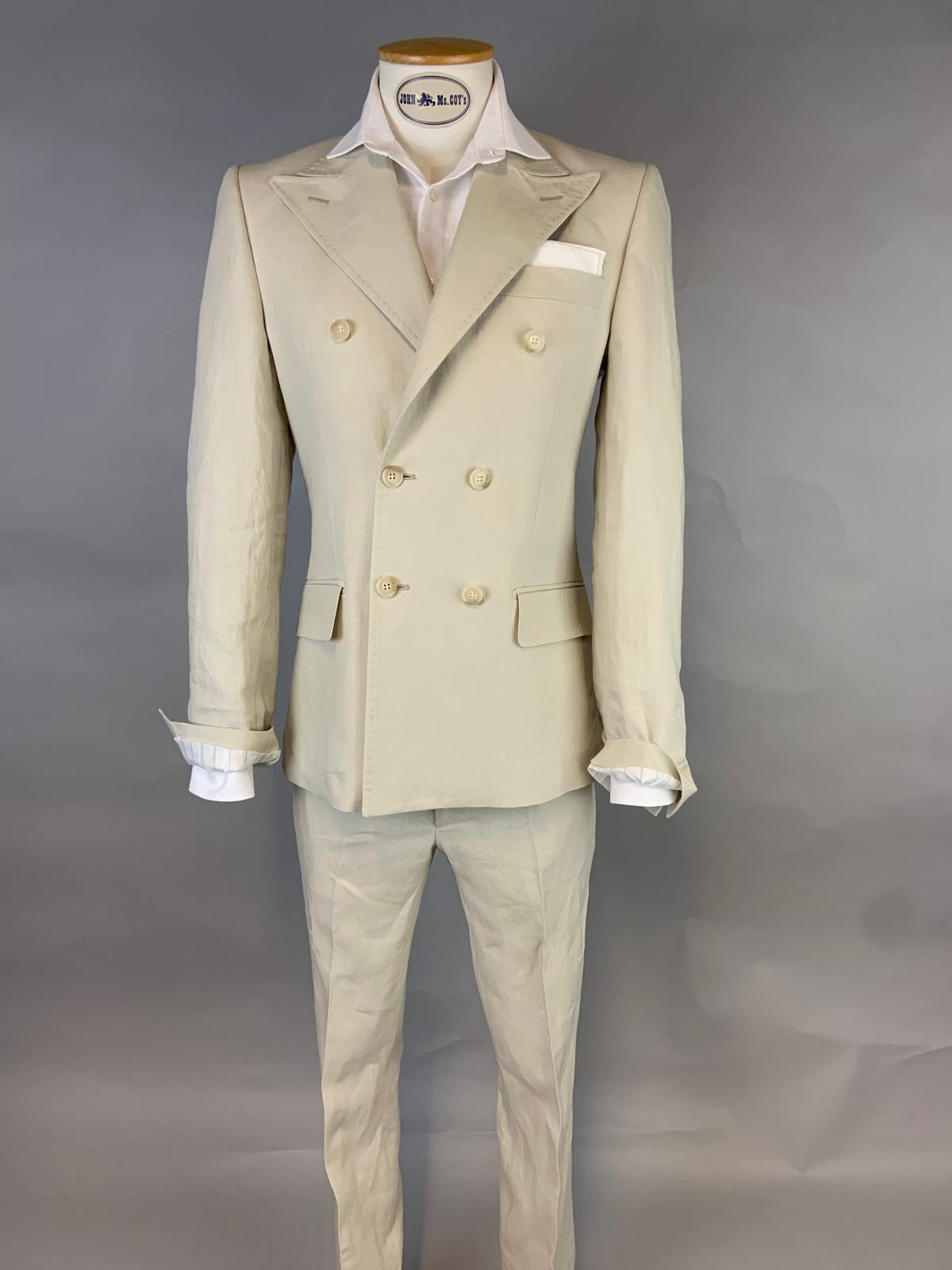 Men's 100% Linen Suit