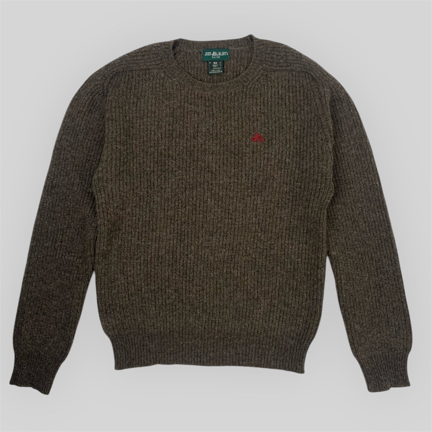 Men's Virgin Wool Crewneck Sweater