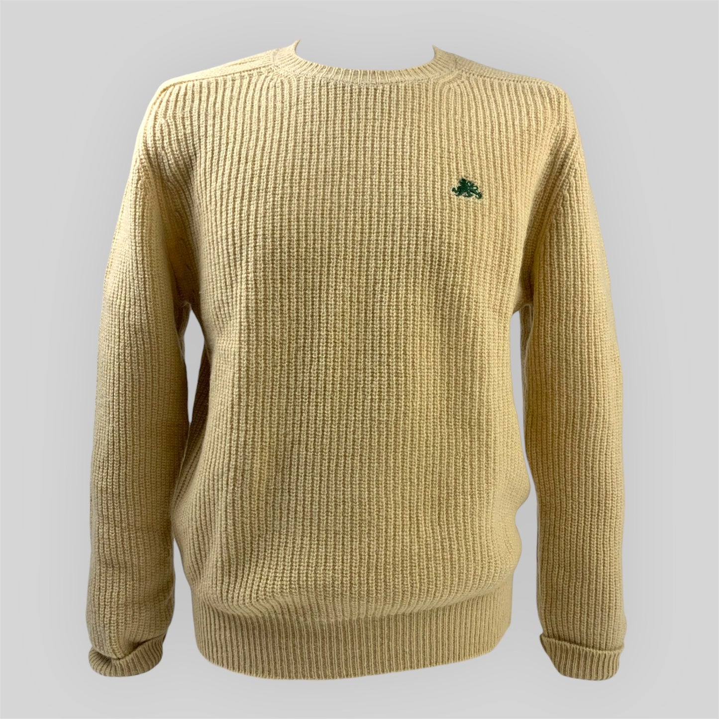 Men's Virgin Wool Crewneck Sweater