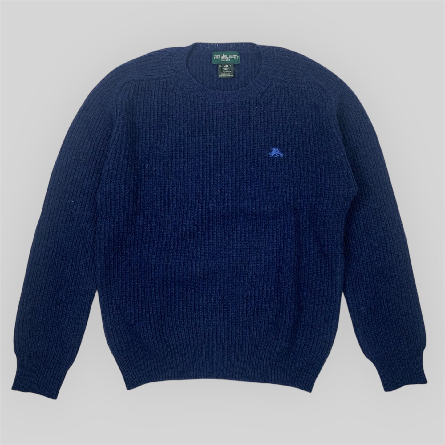 Men's Virgin Wool Crewneck Sweater