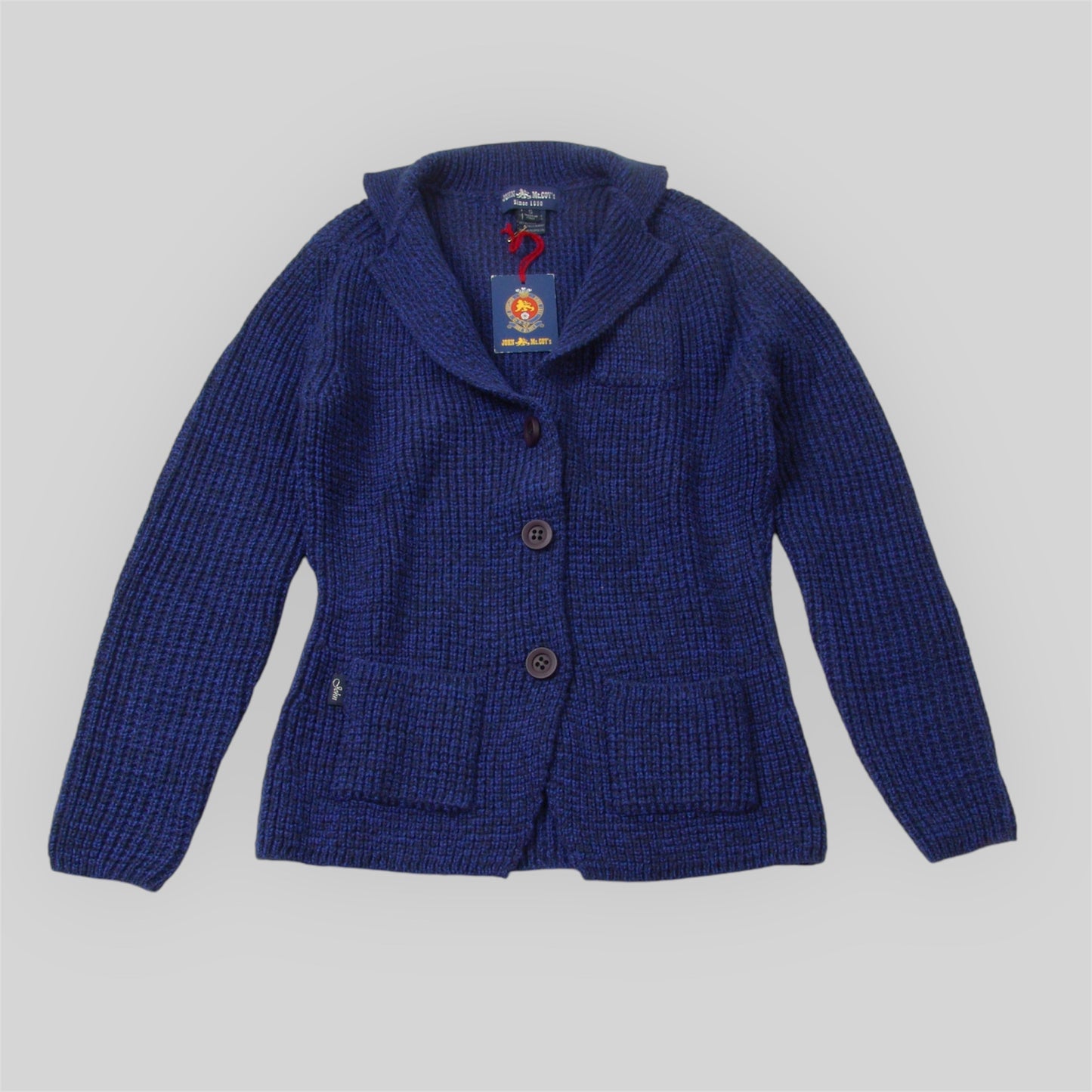 Women's Knitted Jacket in mixed wool