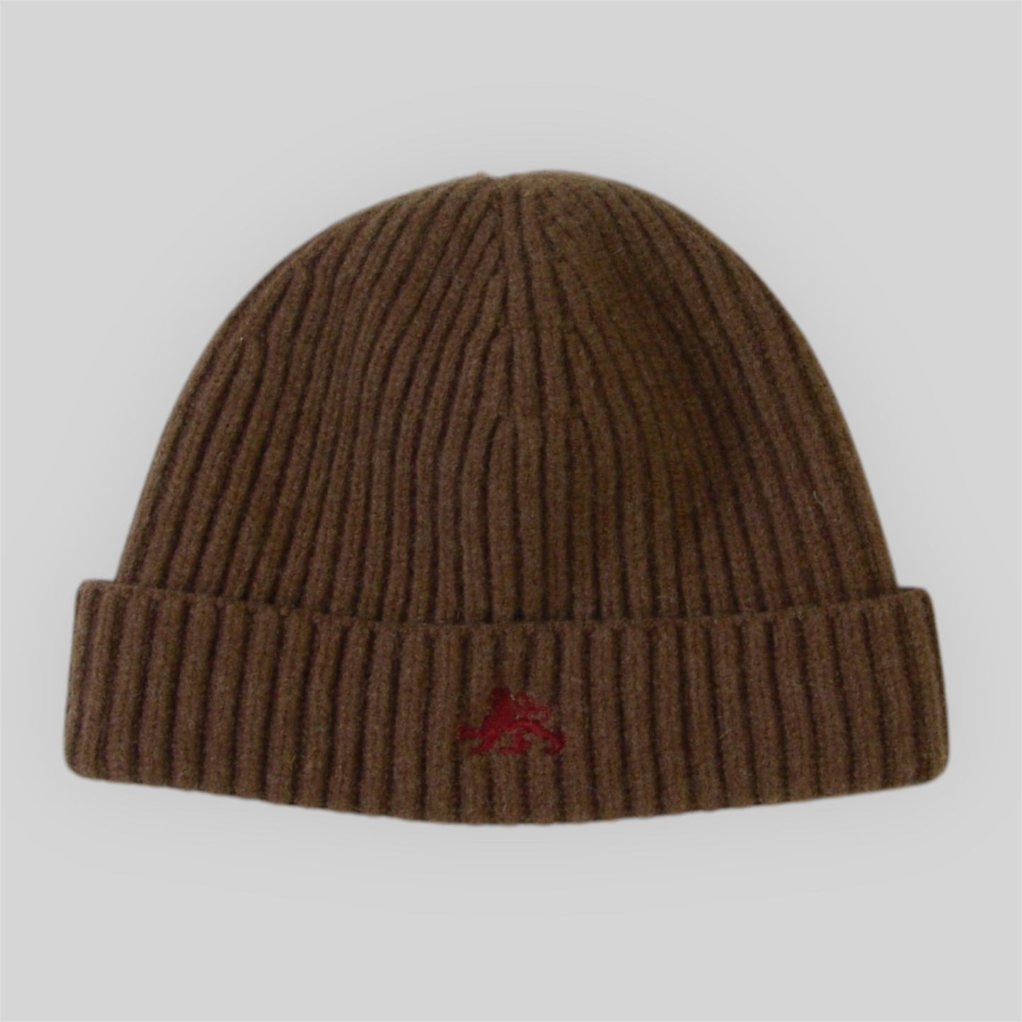 UNISEX Ribbed Cap in pure wool
