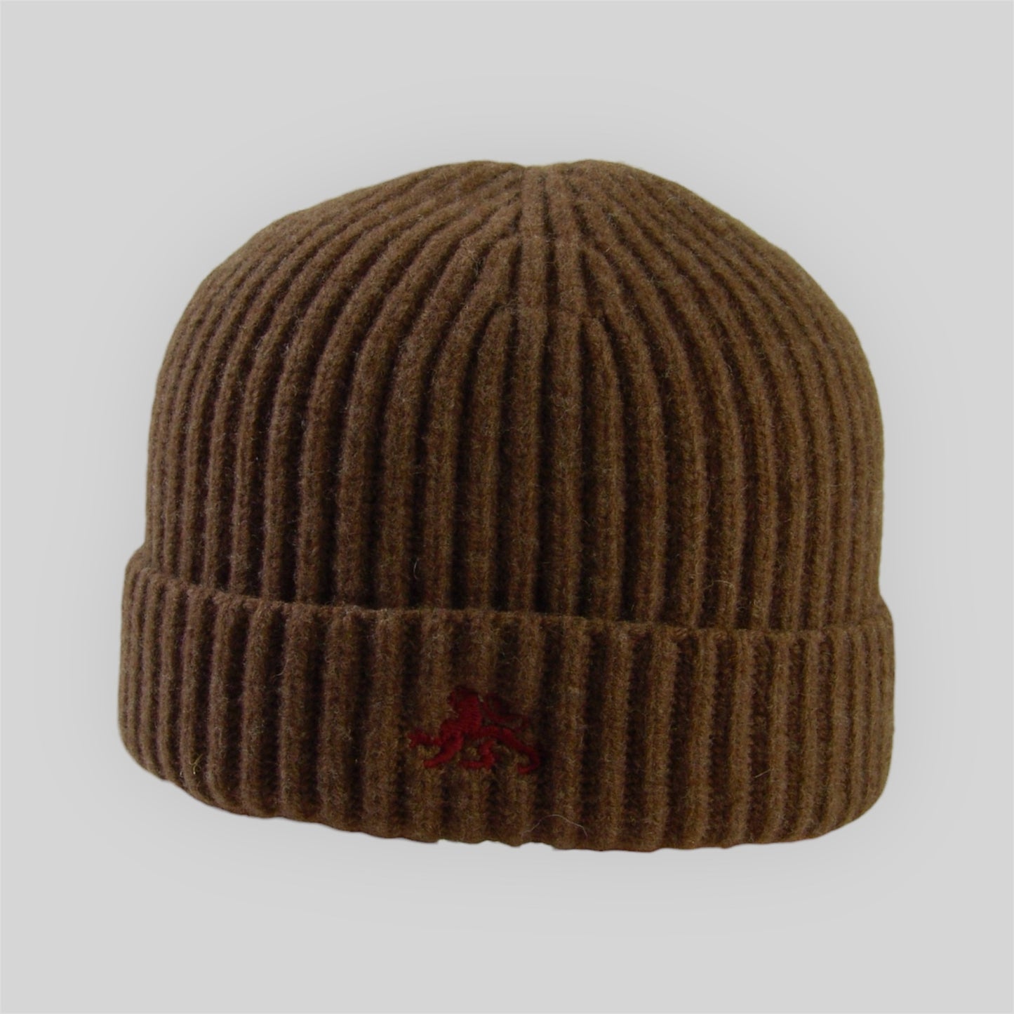UNISEX Ribbed Cap in pure wool