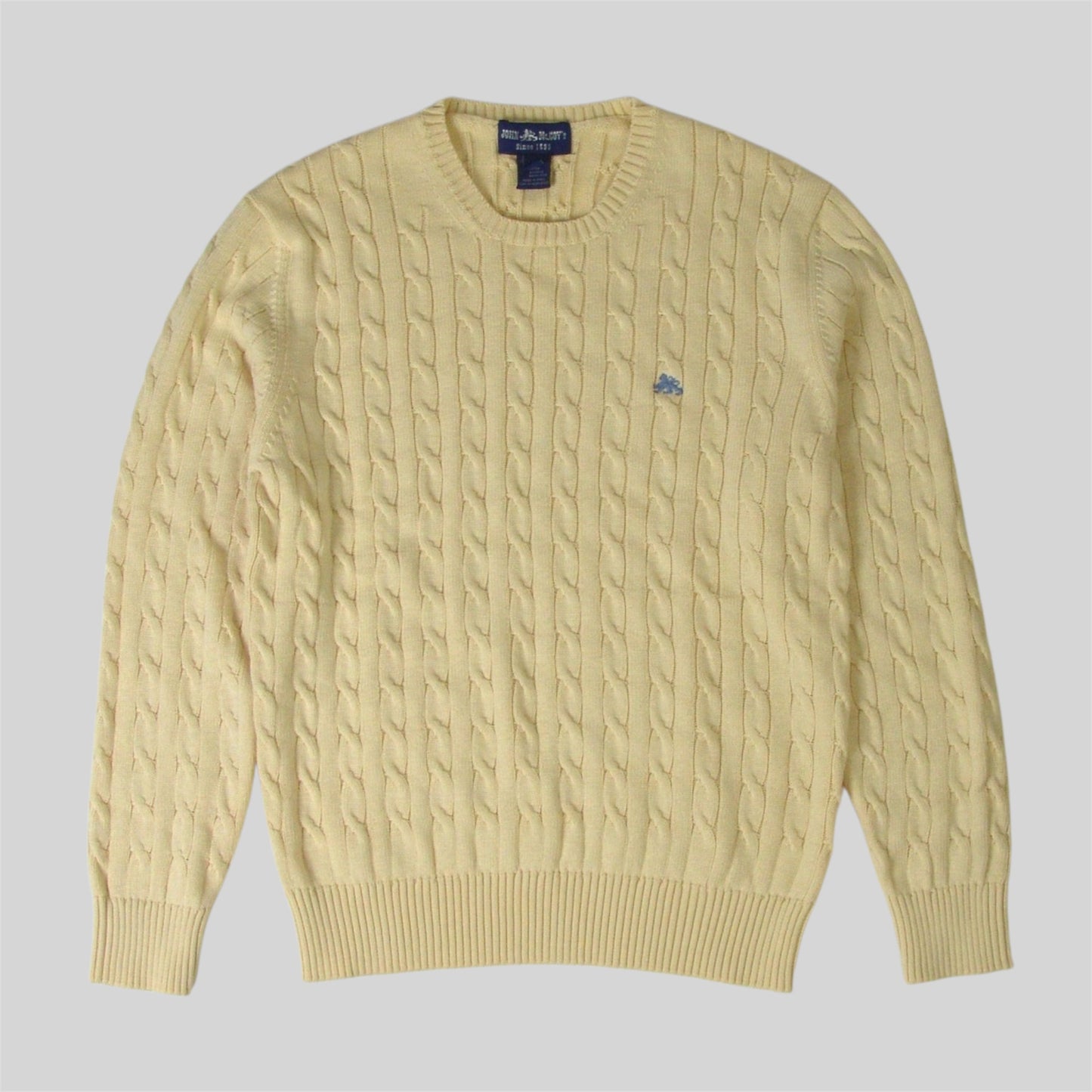 Men's Cable Sweater in cotton