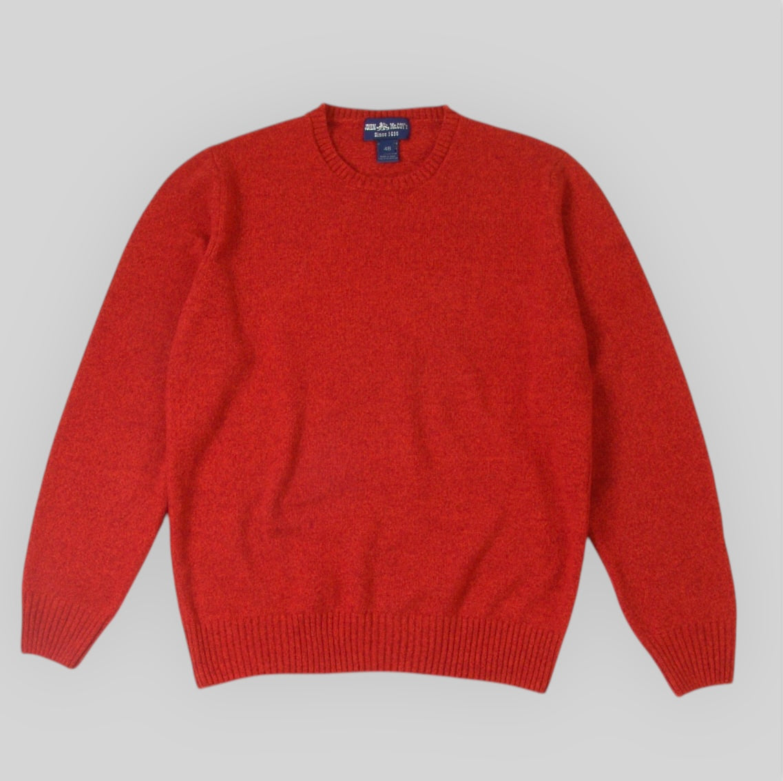 Men's Crewneck Pure Wool sweater