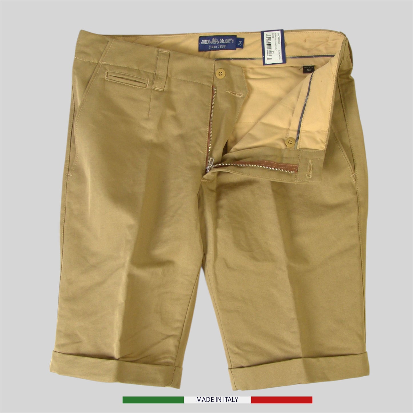 Men's Linen Cotton Bermuda