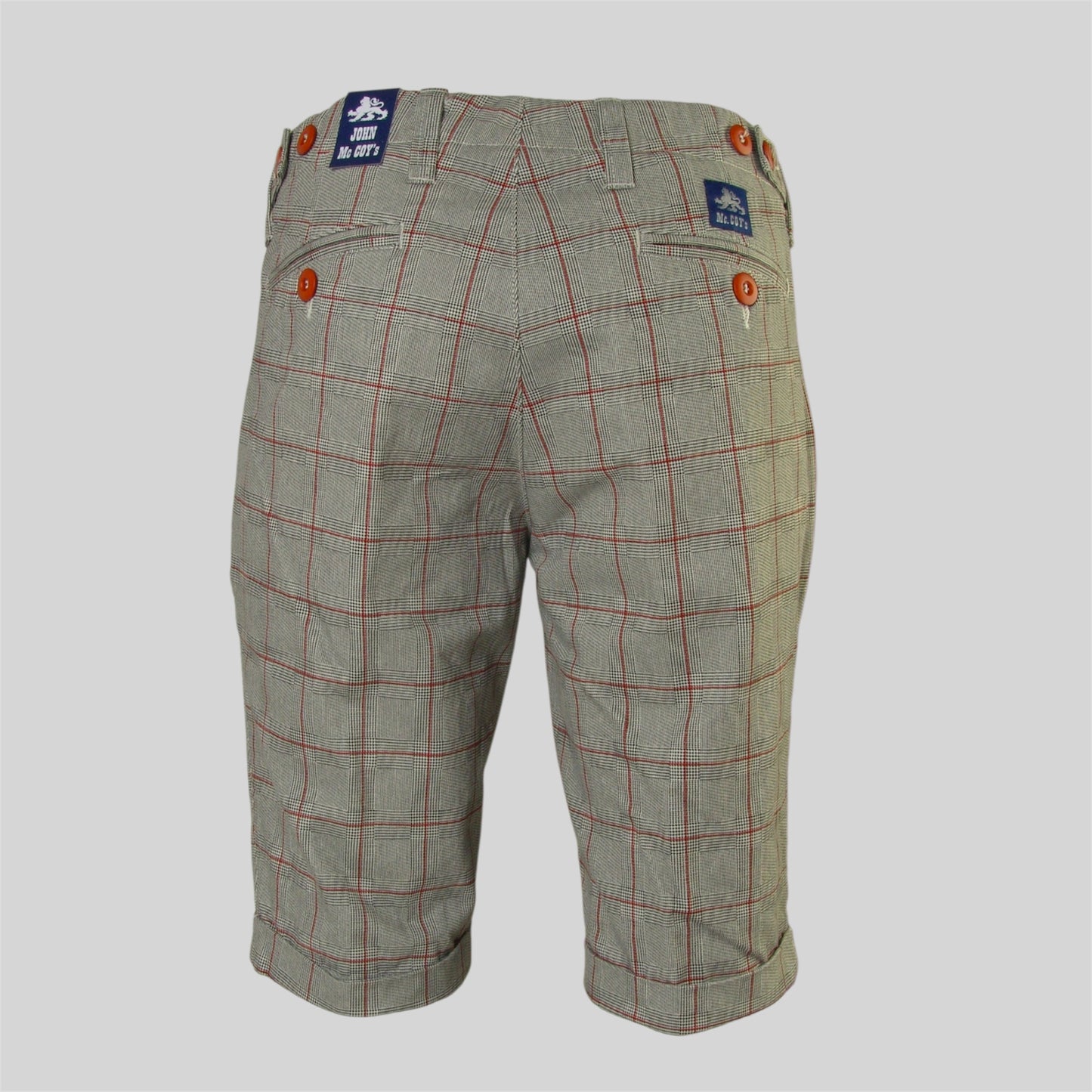 Men's Cotton Check pattern Bermuda