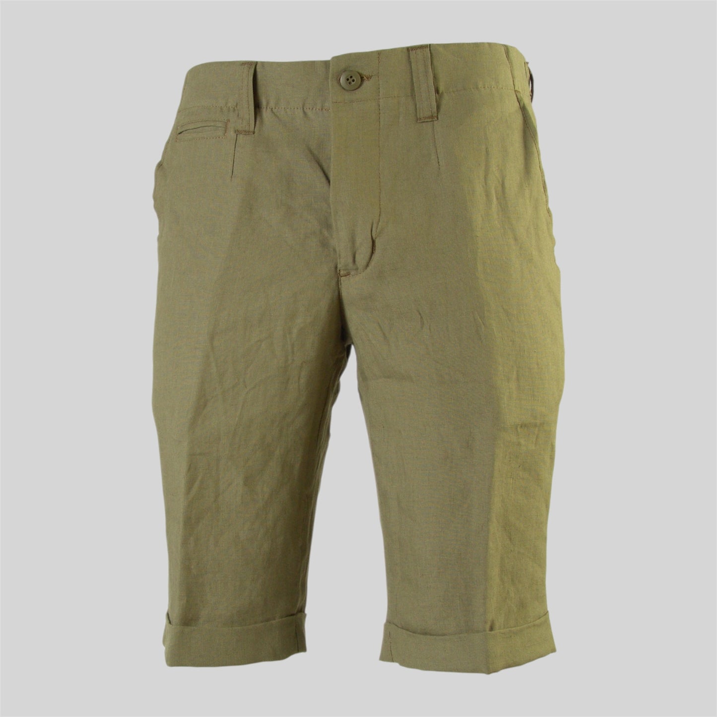 Men's Pure Linen Bermuda