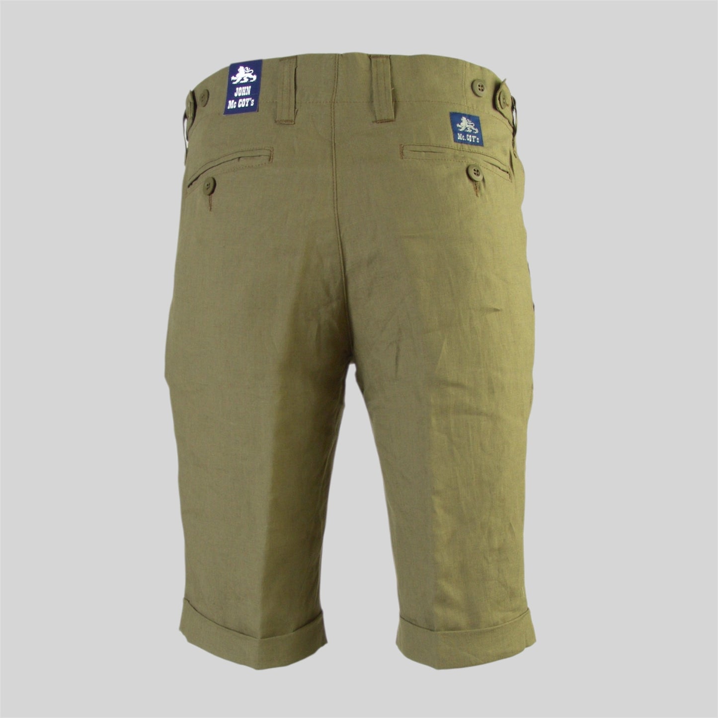 Men's Pure Linen Bermuda