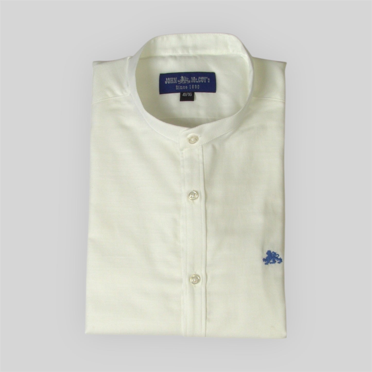 Men's Cotton Corean Collar Shirt