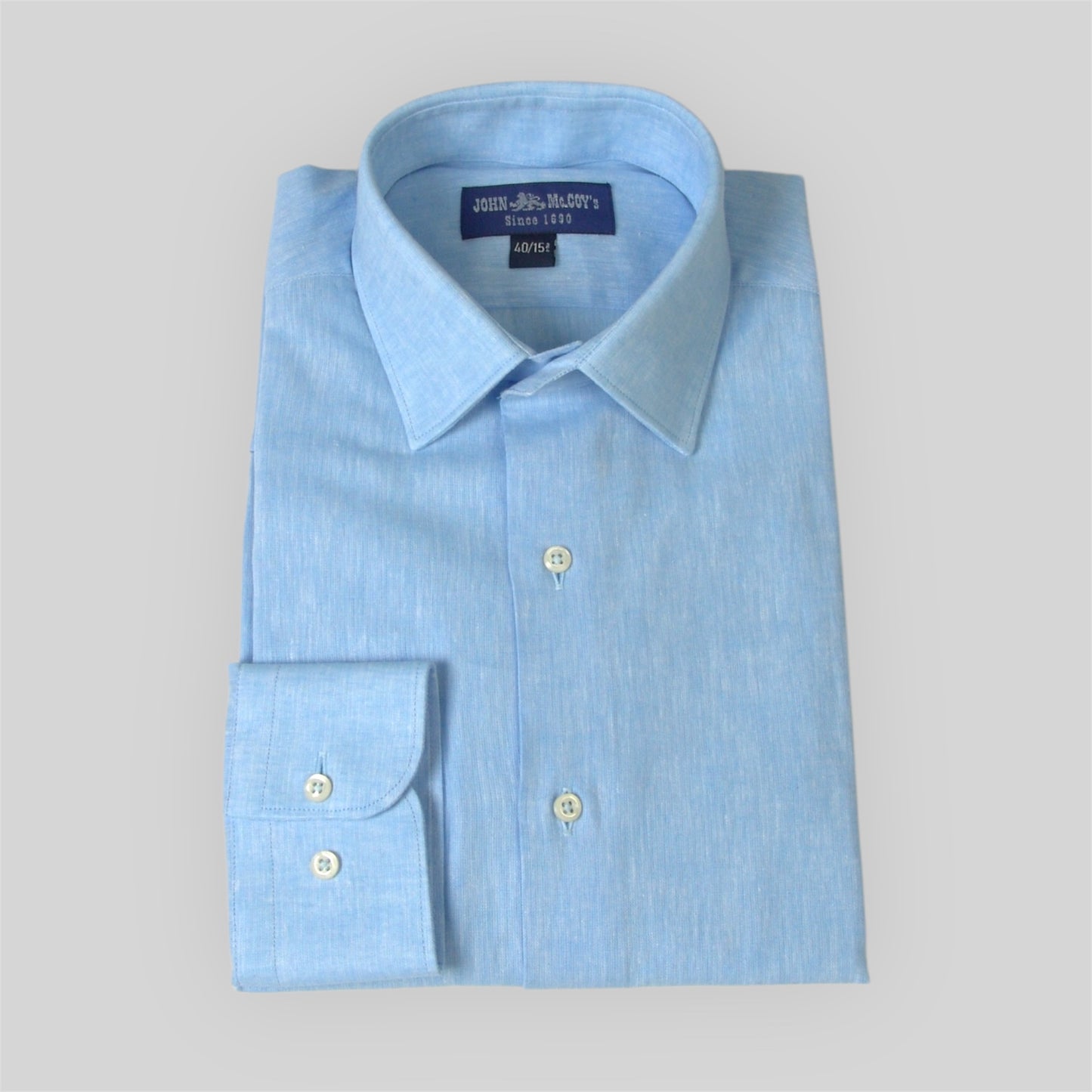 Men's French Collar Comfort Linen Shirt