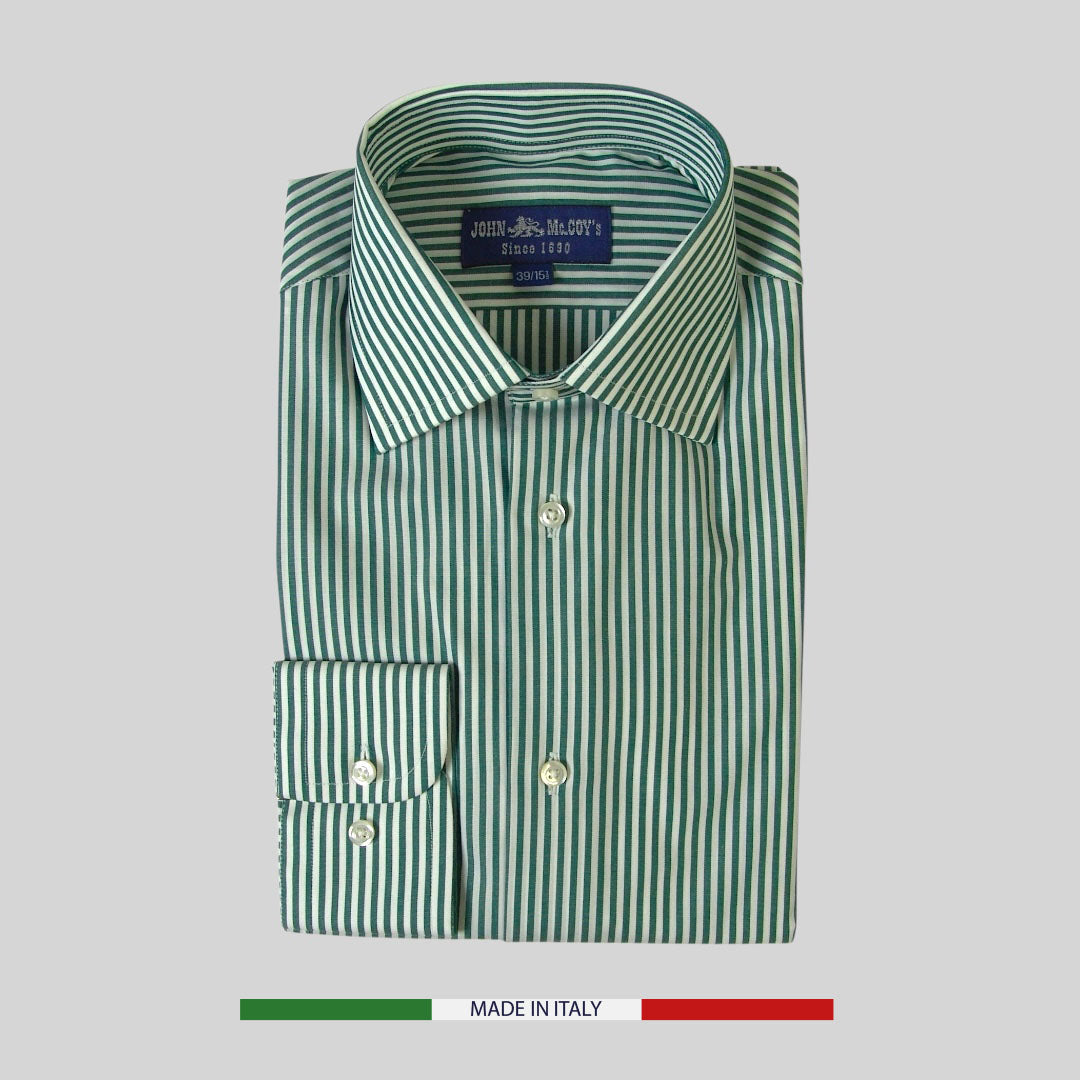 Men's Striped Classic French collar shirt