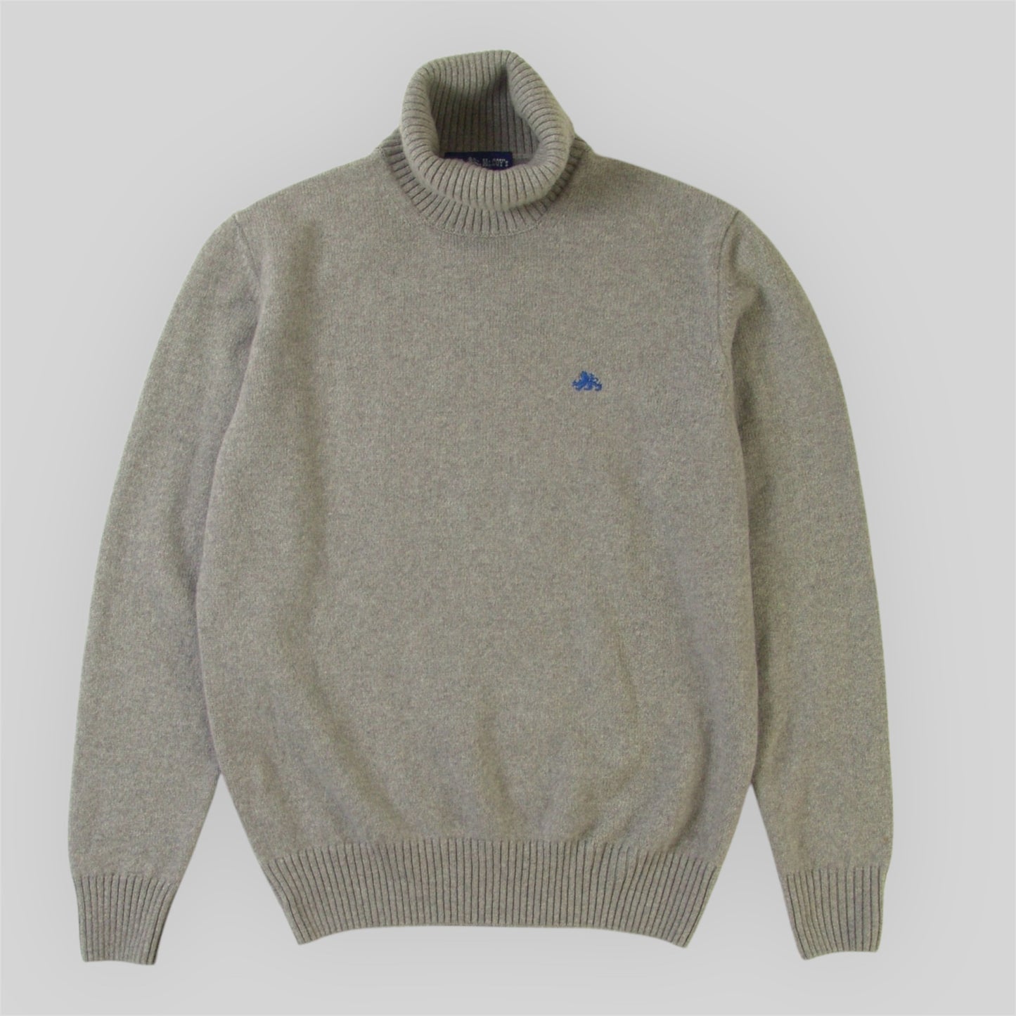 Men's Turtleneck Sweater in Pure Wool