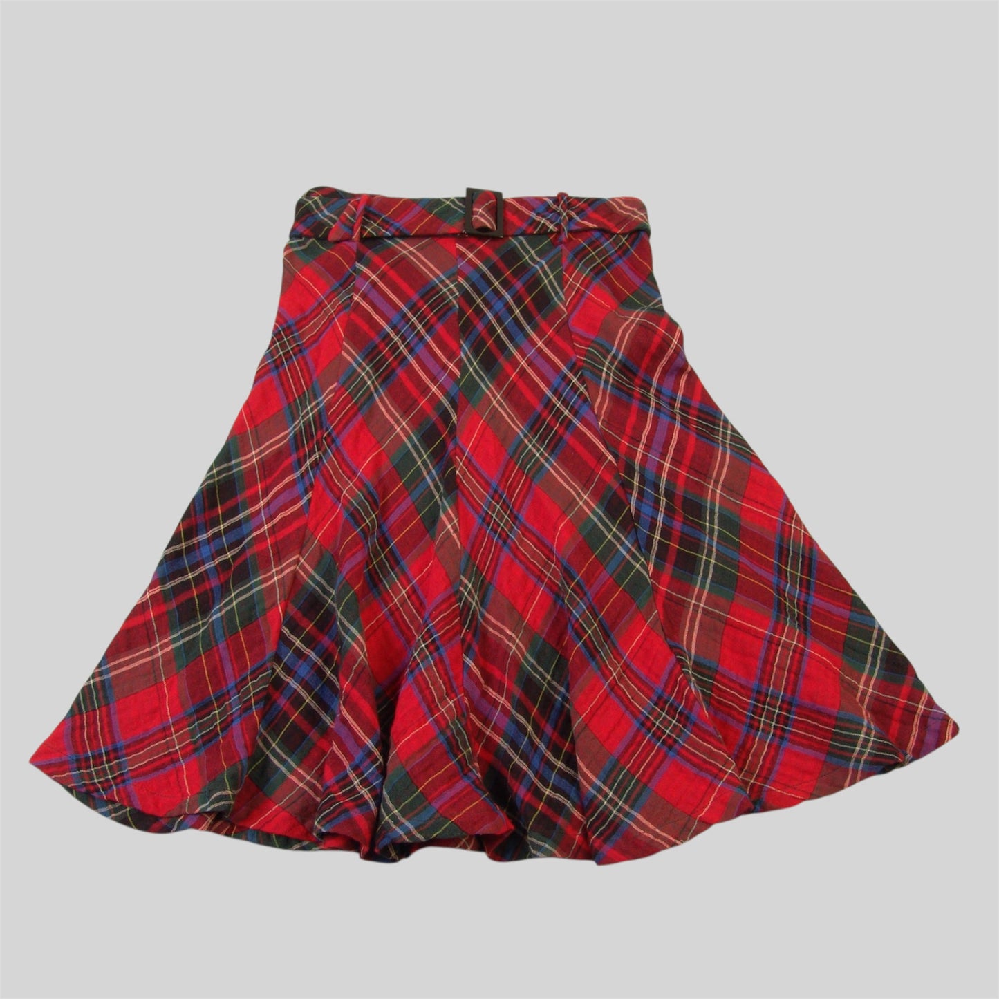 Women's Tartan A-line Skirt