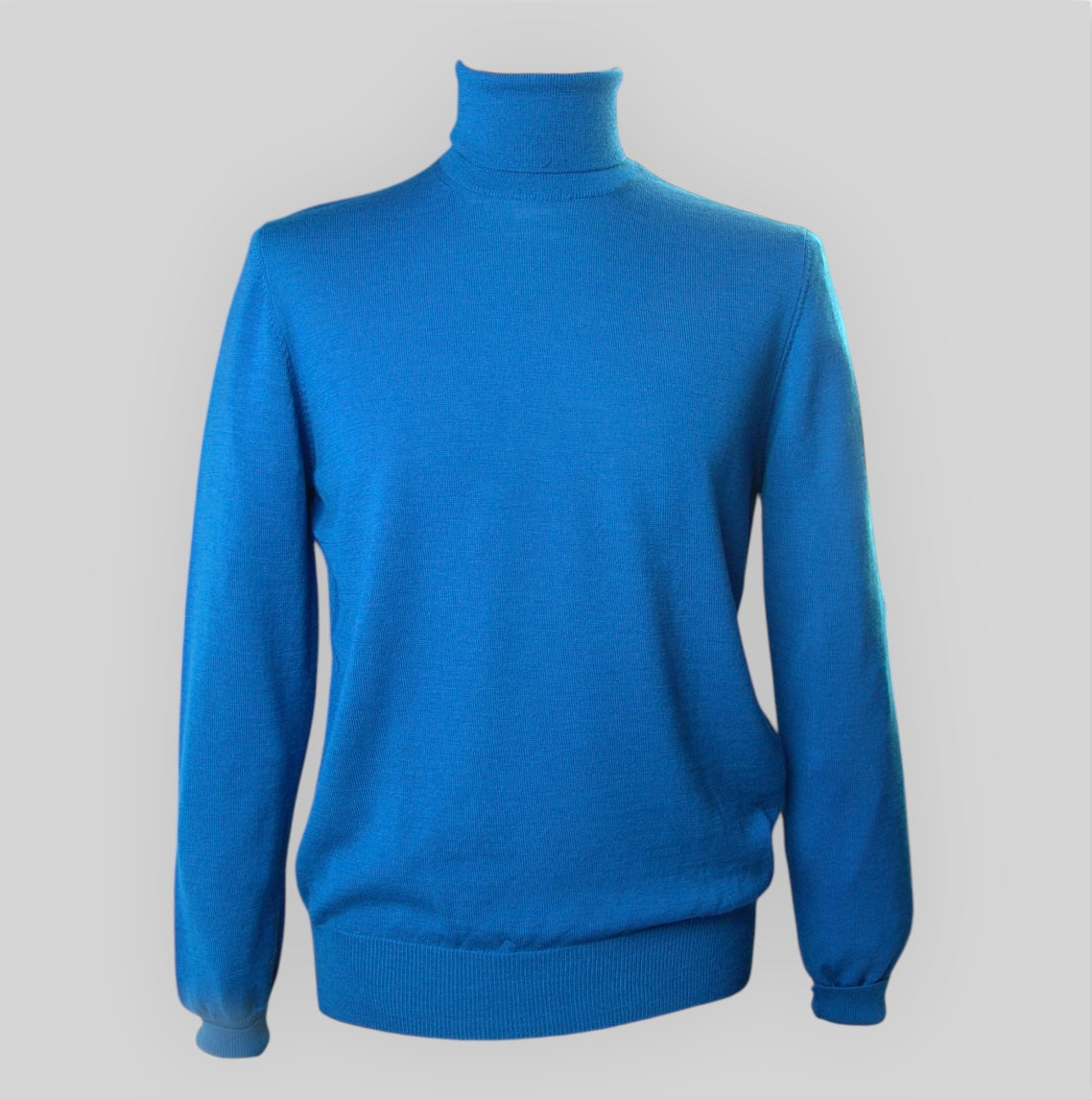 Men's Turtleneck Merinos Wool Sweater