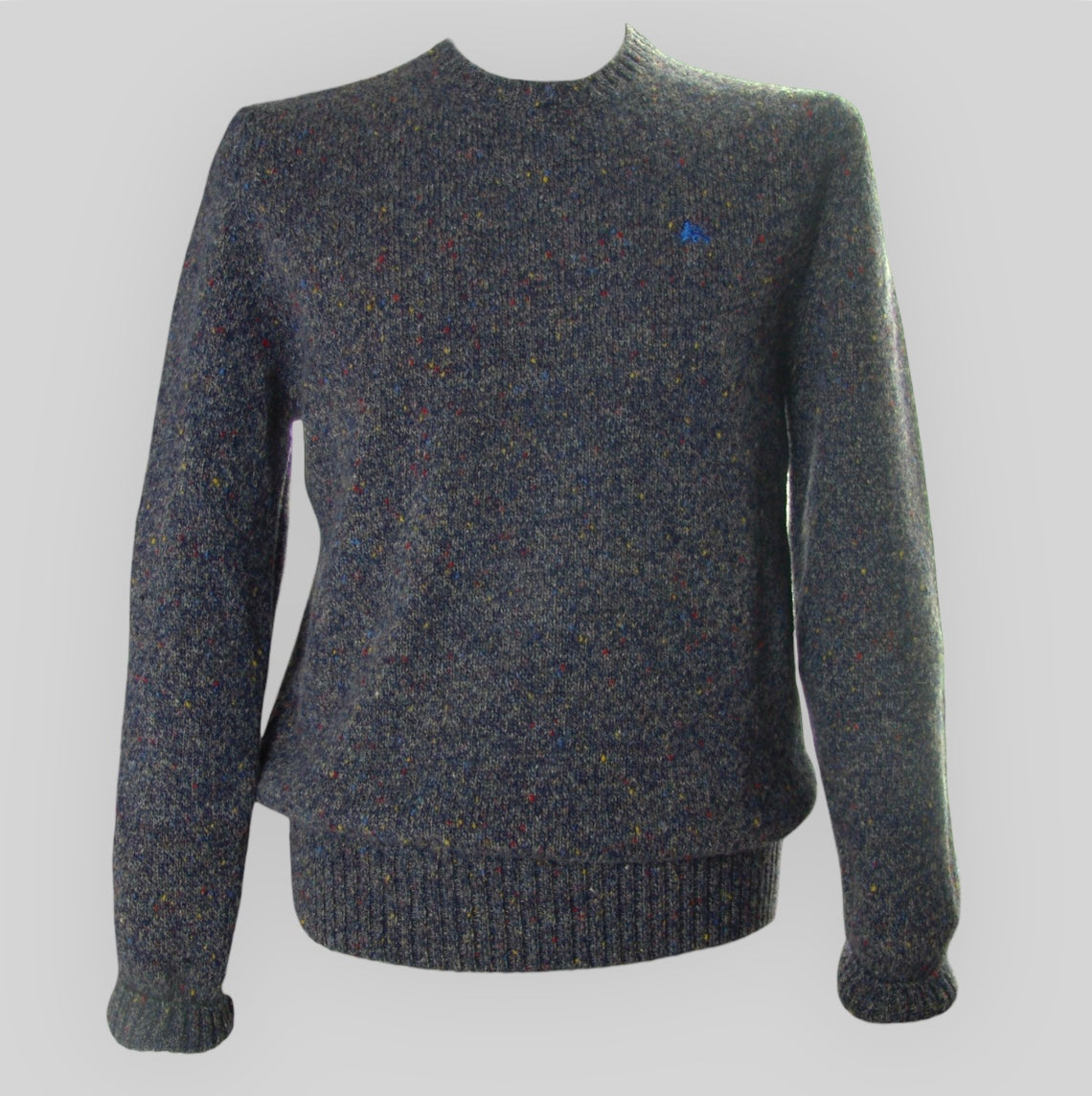 Men's Crewneck Sweater in Pure Wool