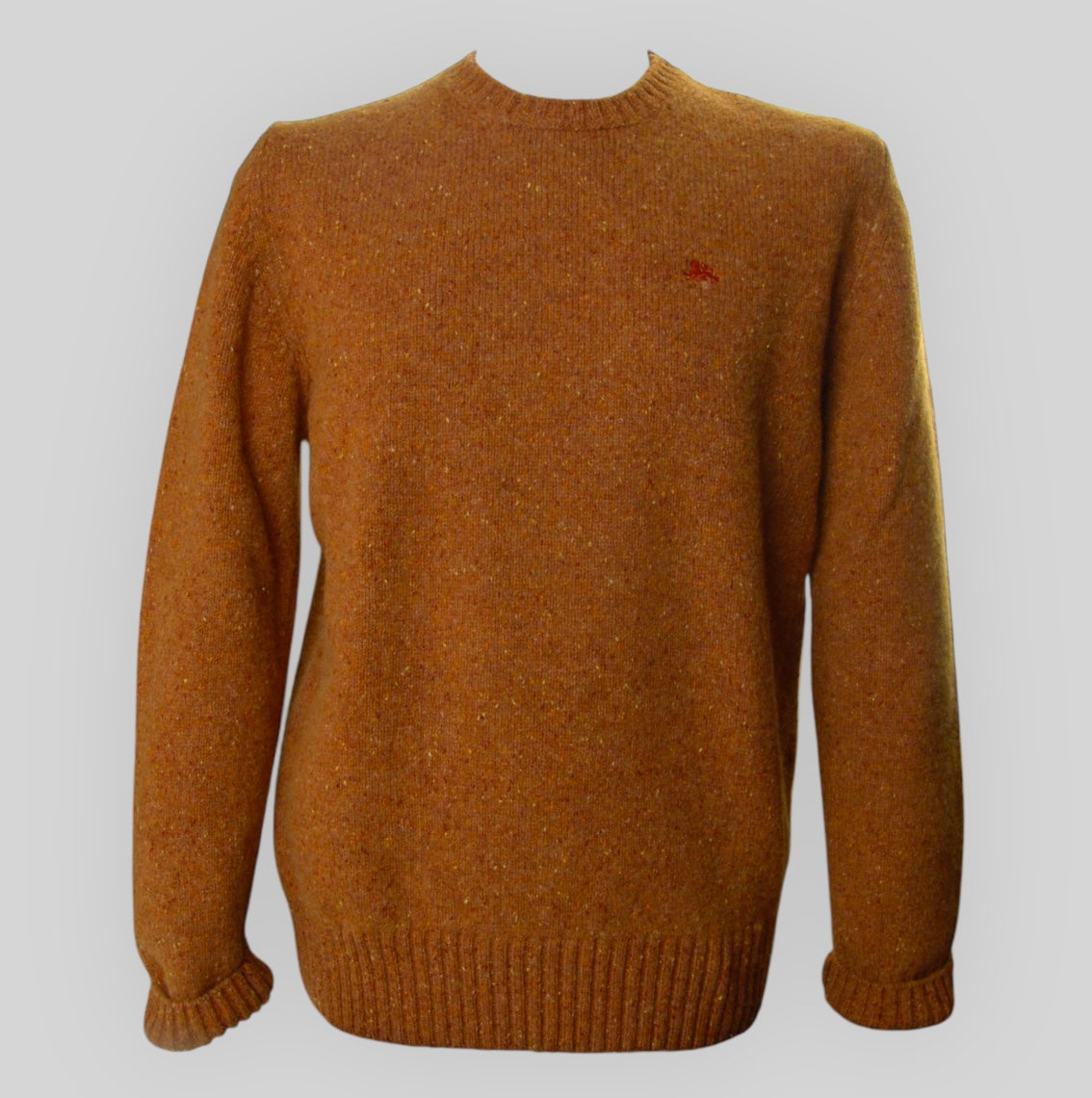 Men's Crewneck Sweater in Pure Wool