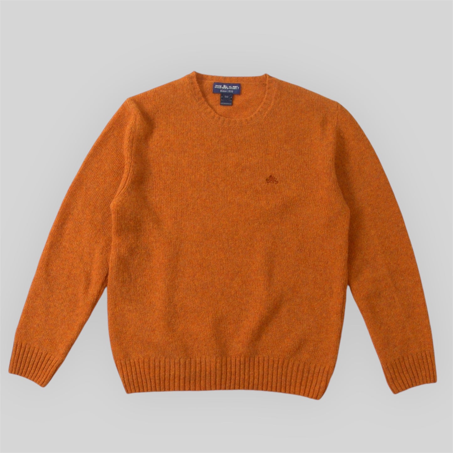 Men's Crewneck Sweater in Shetland wool