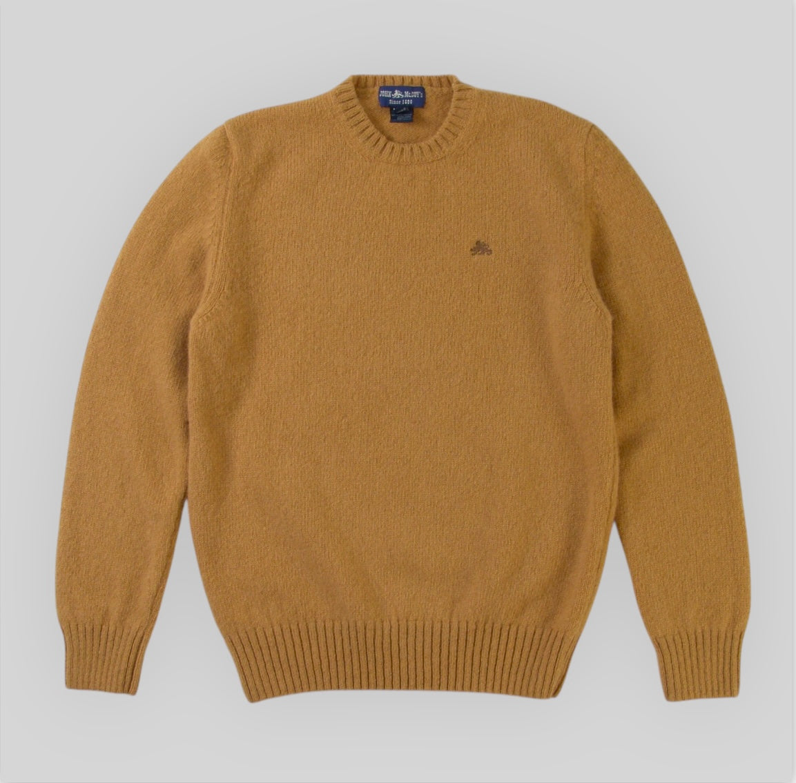 Men's Crewneck Sweater in Shetland wool