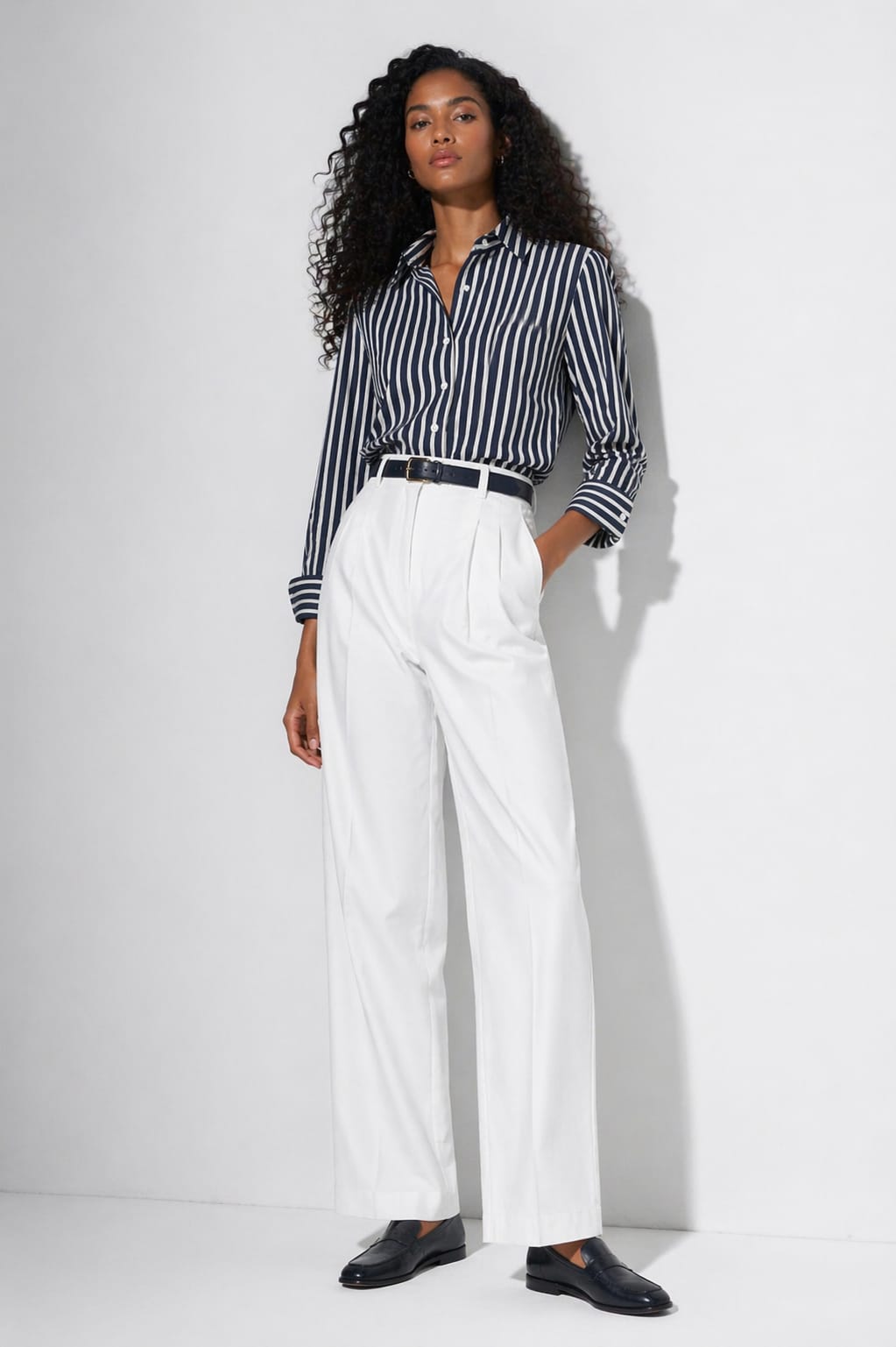 ITALIAN COLLAR SHIRT LONG SLEEVE