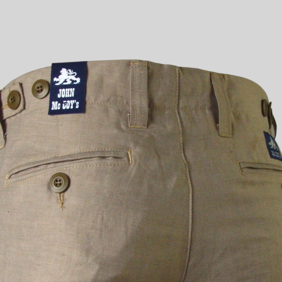 Men's Linen Cotton Chino Pants