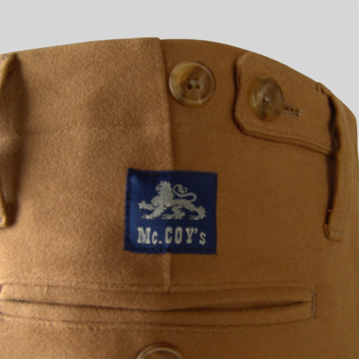 Men's Chino in Moleskin fabric