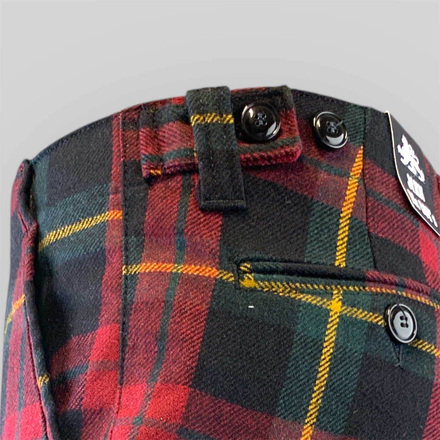 Men's Tartan Chino Trousers