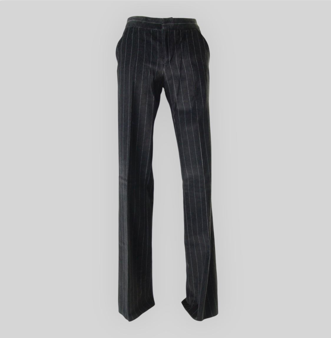 Women's Striped Velveten Pants