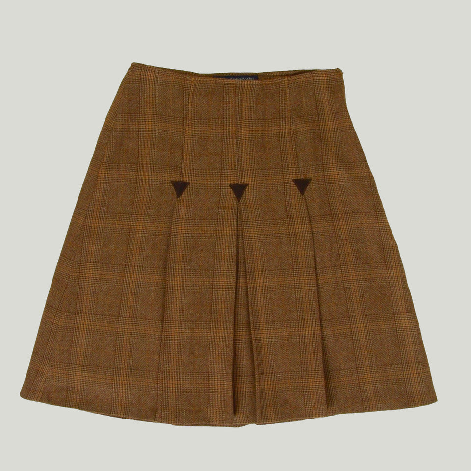 Women's Tartan Pleated Skirt