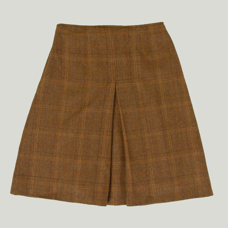 Women's Tartan Pleated Skirt