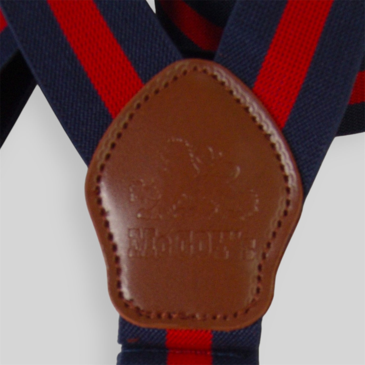 English-Style Suspenders with Clips and Button Tabs – Leather Finishes