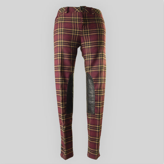 Women's Riding Tartan Pants