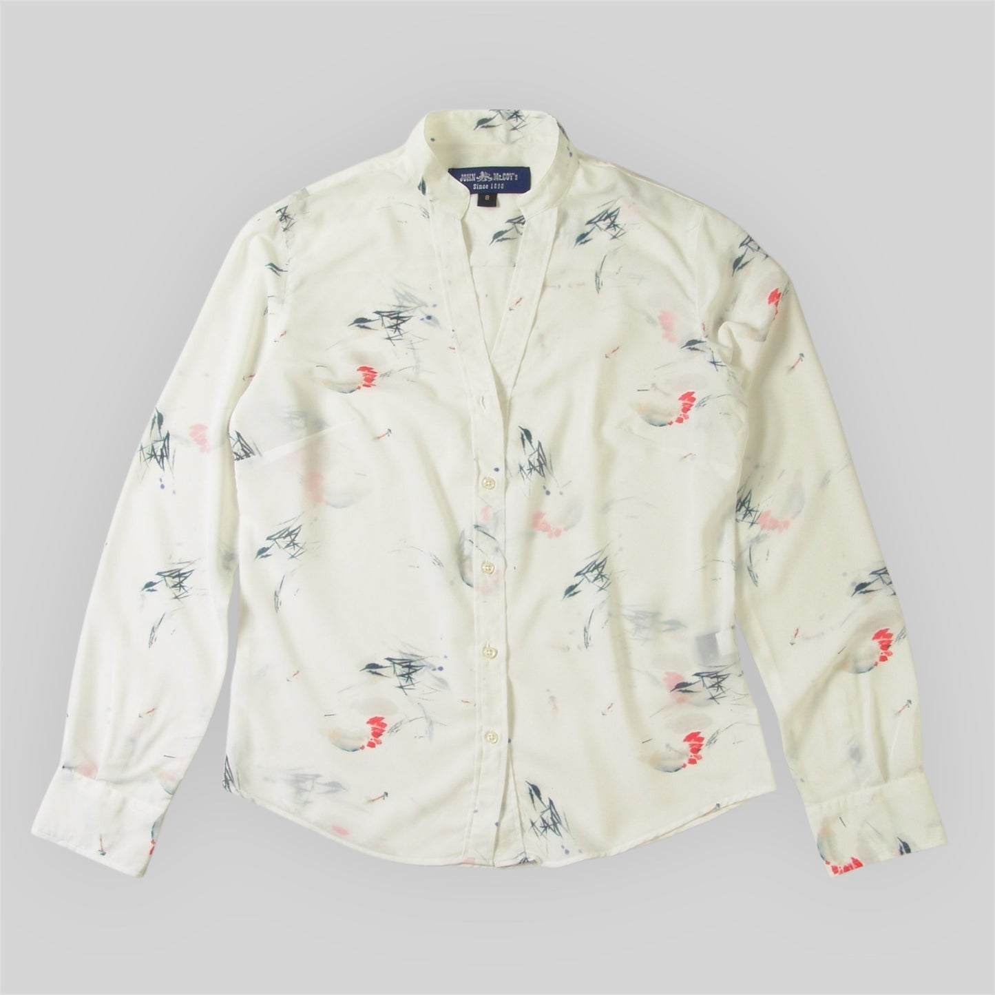 Women's shirt with corean collar