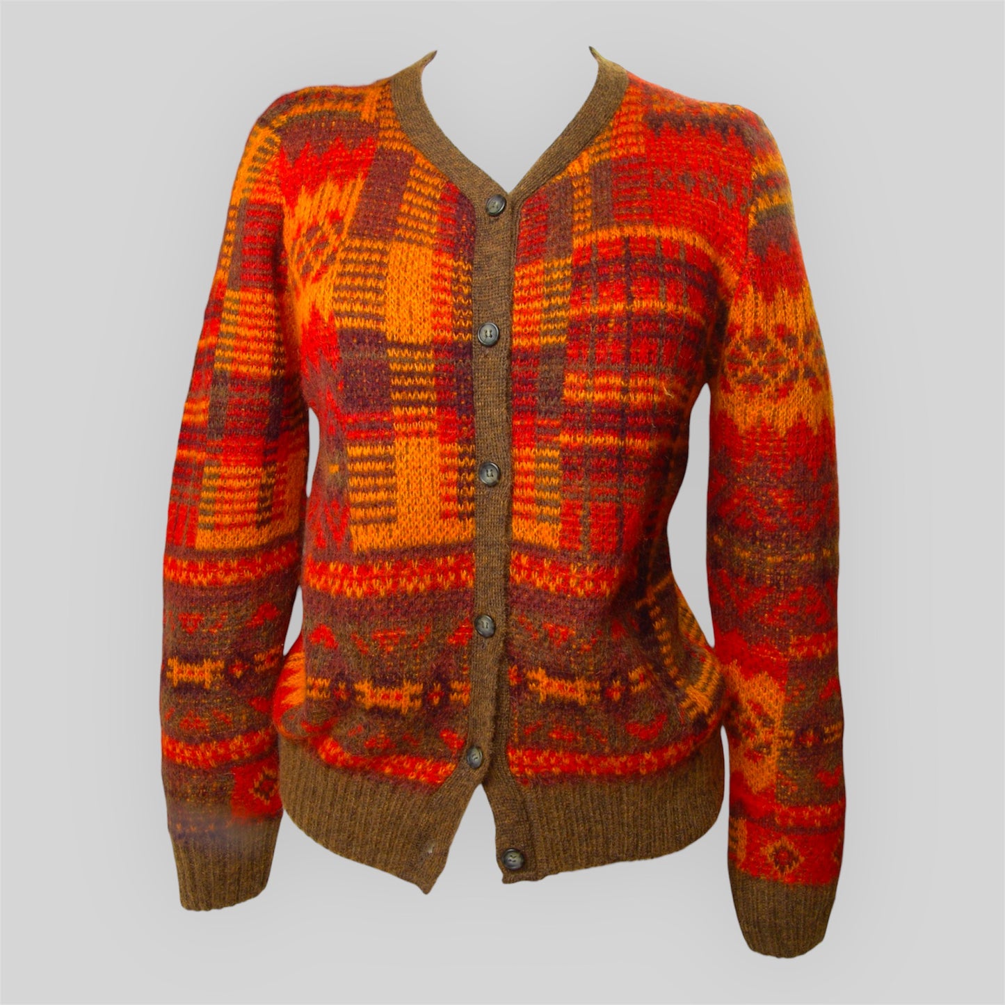Women's mohair cardigan