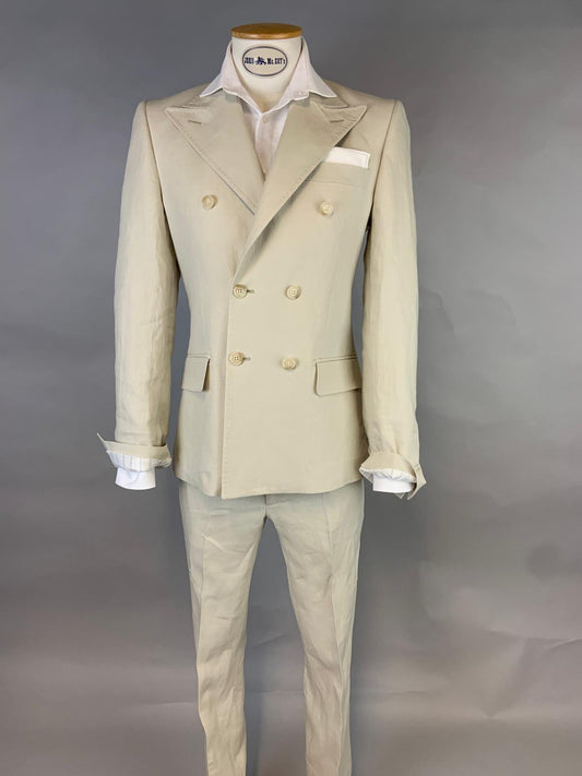 Men's 100% Linen Suit