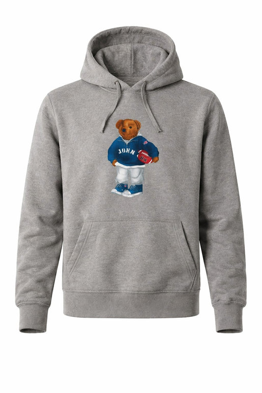 HOOD FLEECE PRINTED