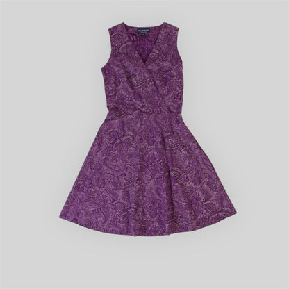 Women's Knee-Length Printed Cotton Dress