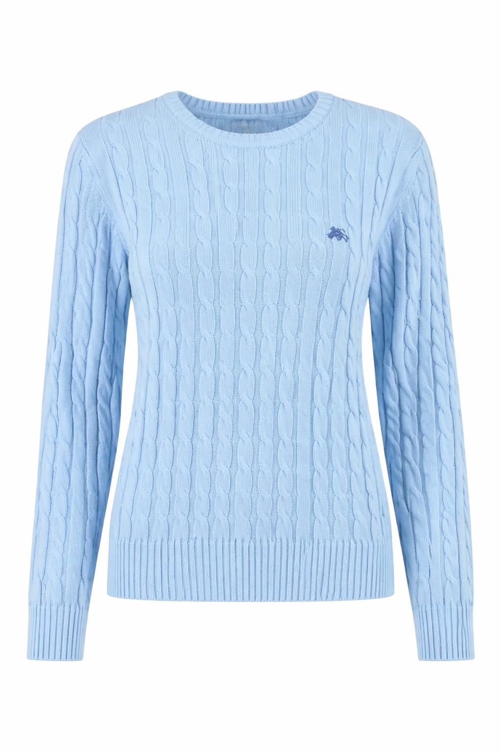 Braids crew neck sweater