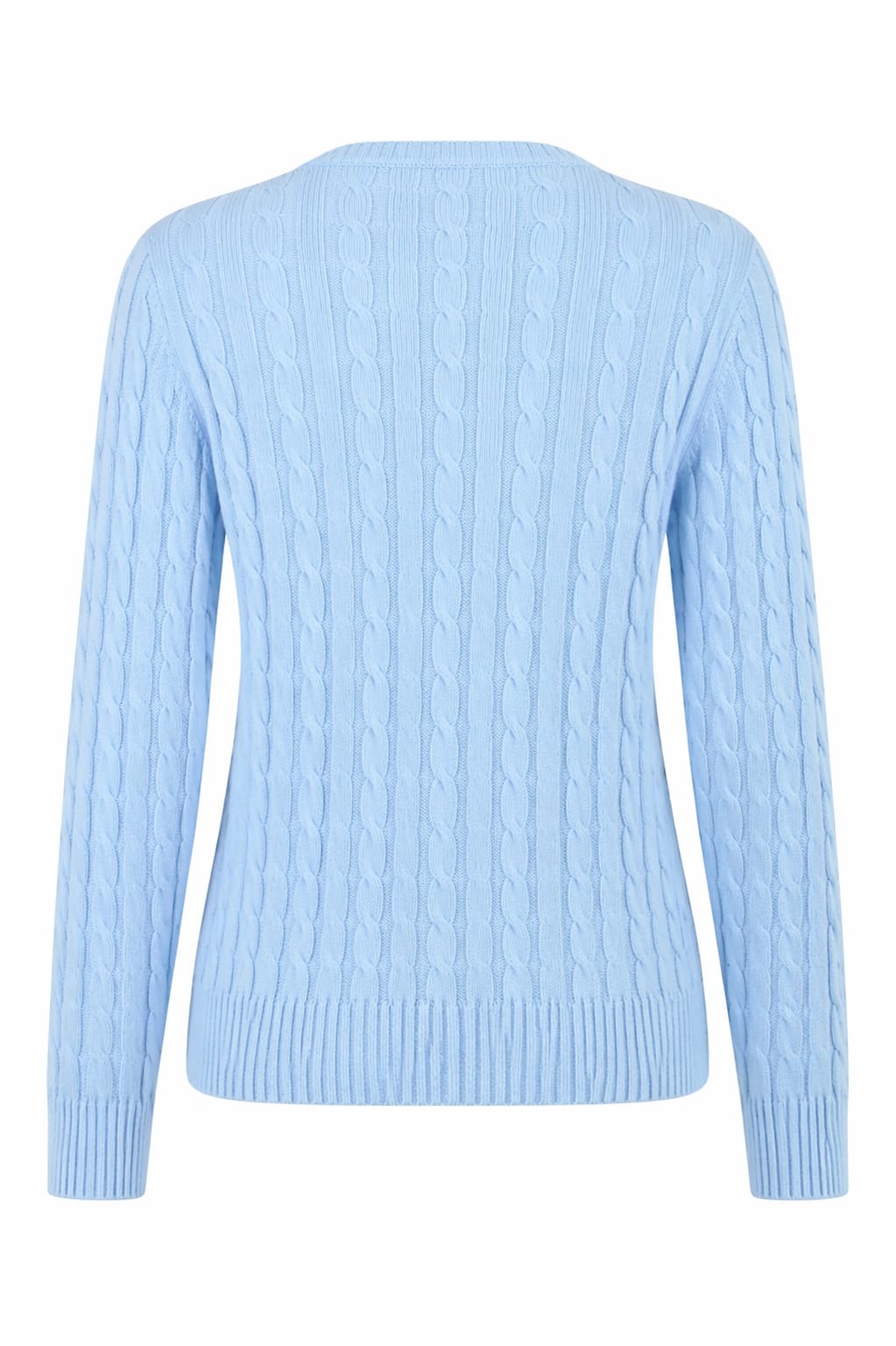 Braids crew neck sweater