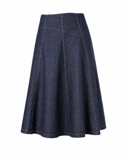 DENIM LONG SKIRT