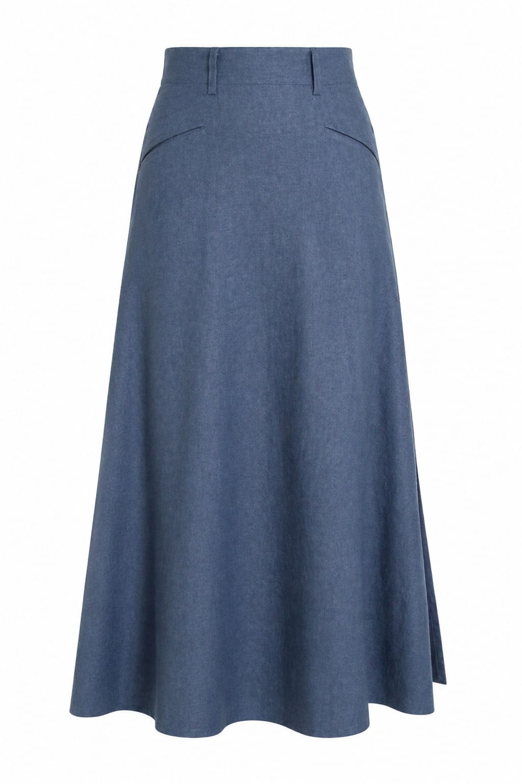 LONG FLARED SKIRT