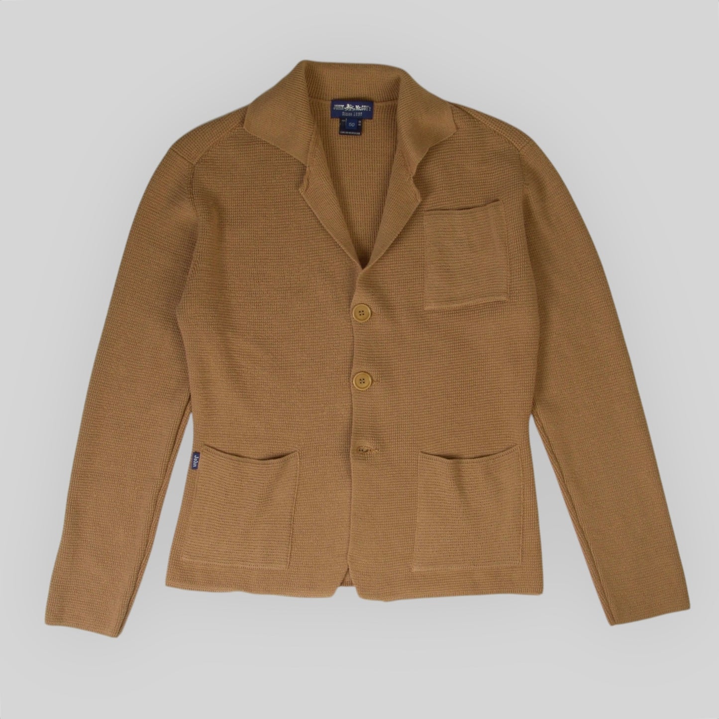 Men's Knitted Cotton Jacket