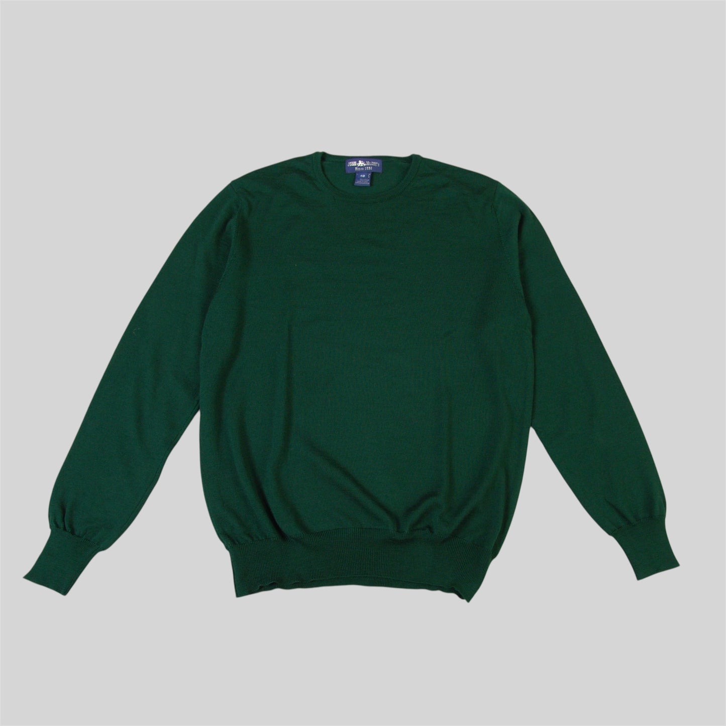 Men's Crewneck Sweater in pure merinos wool