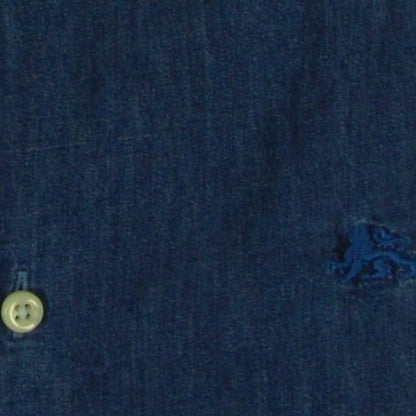 Men's Denim Shirt, french collar