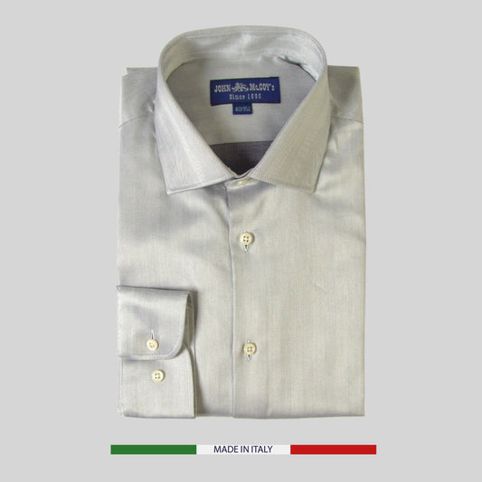 Men's French Collar Slim Shirt
