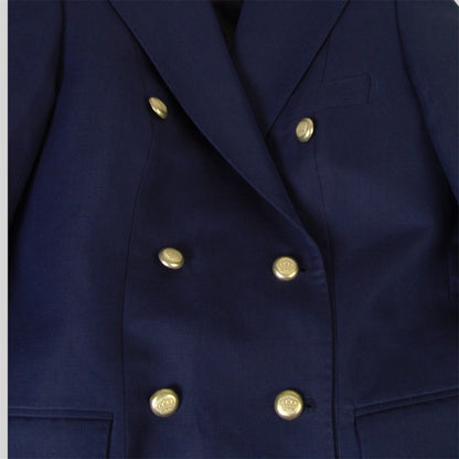 Women's double breasted Linen-cotton Jacket