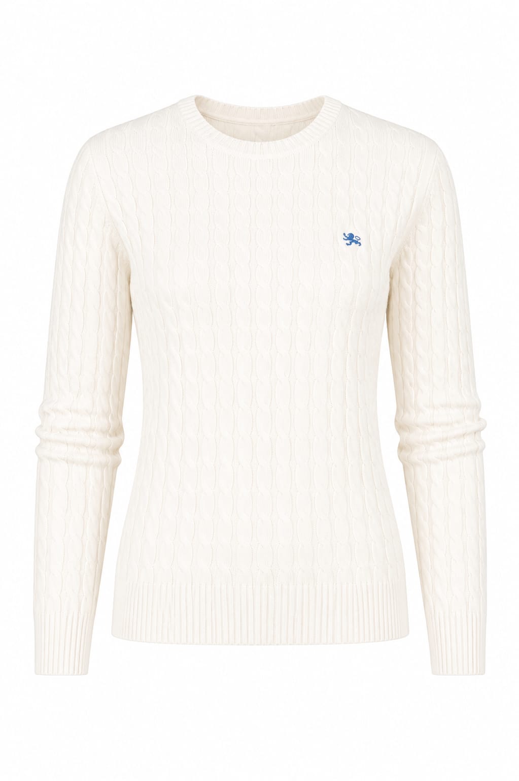 Braids crew neck sweater