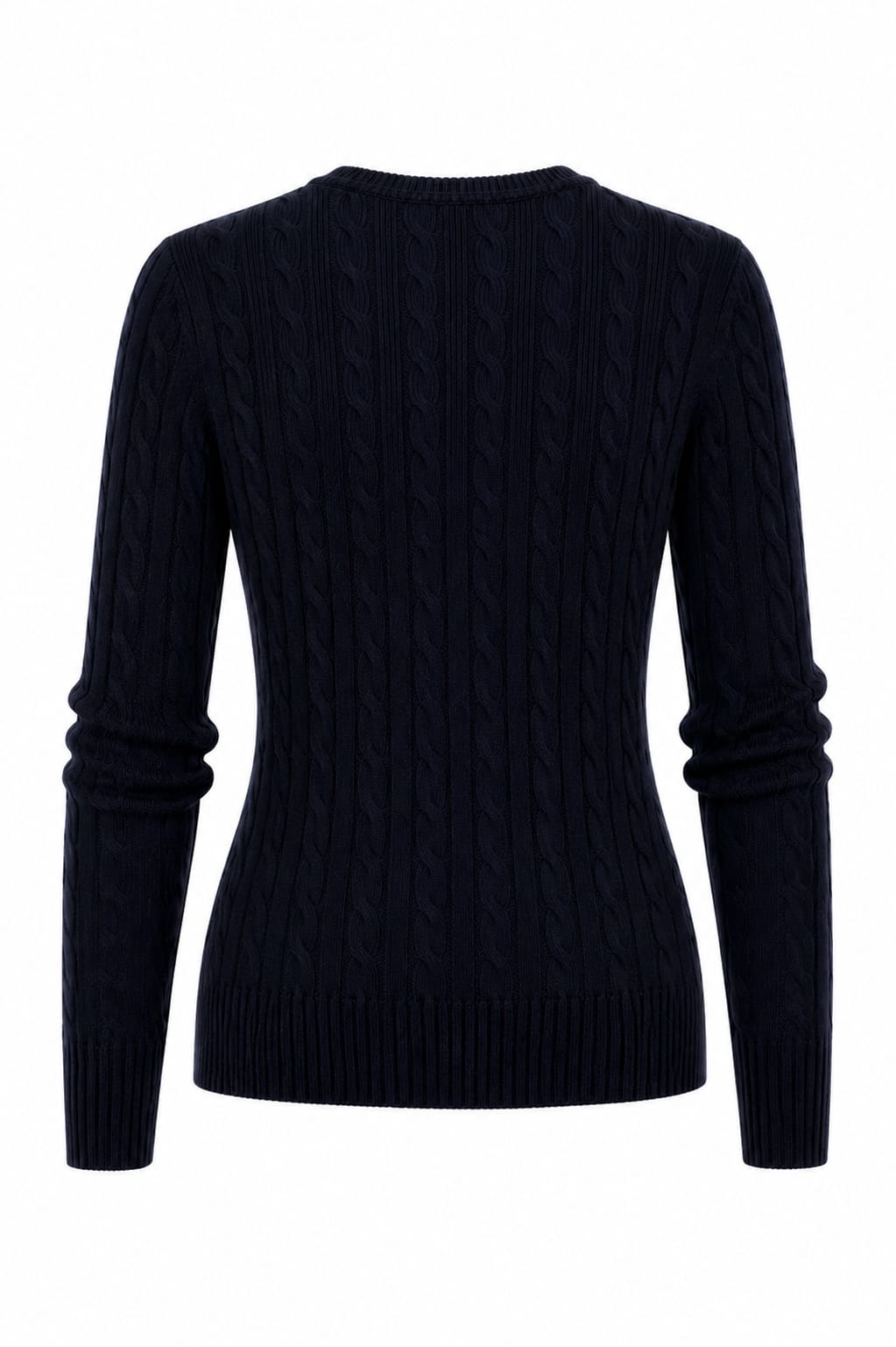 Braids crew neck sweater
