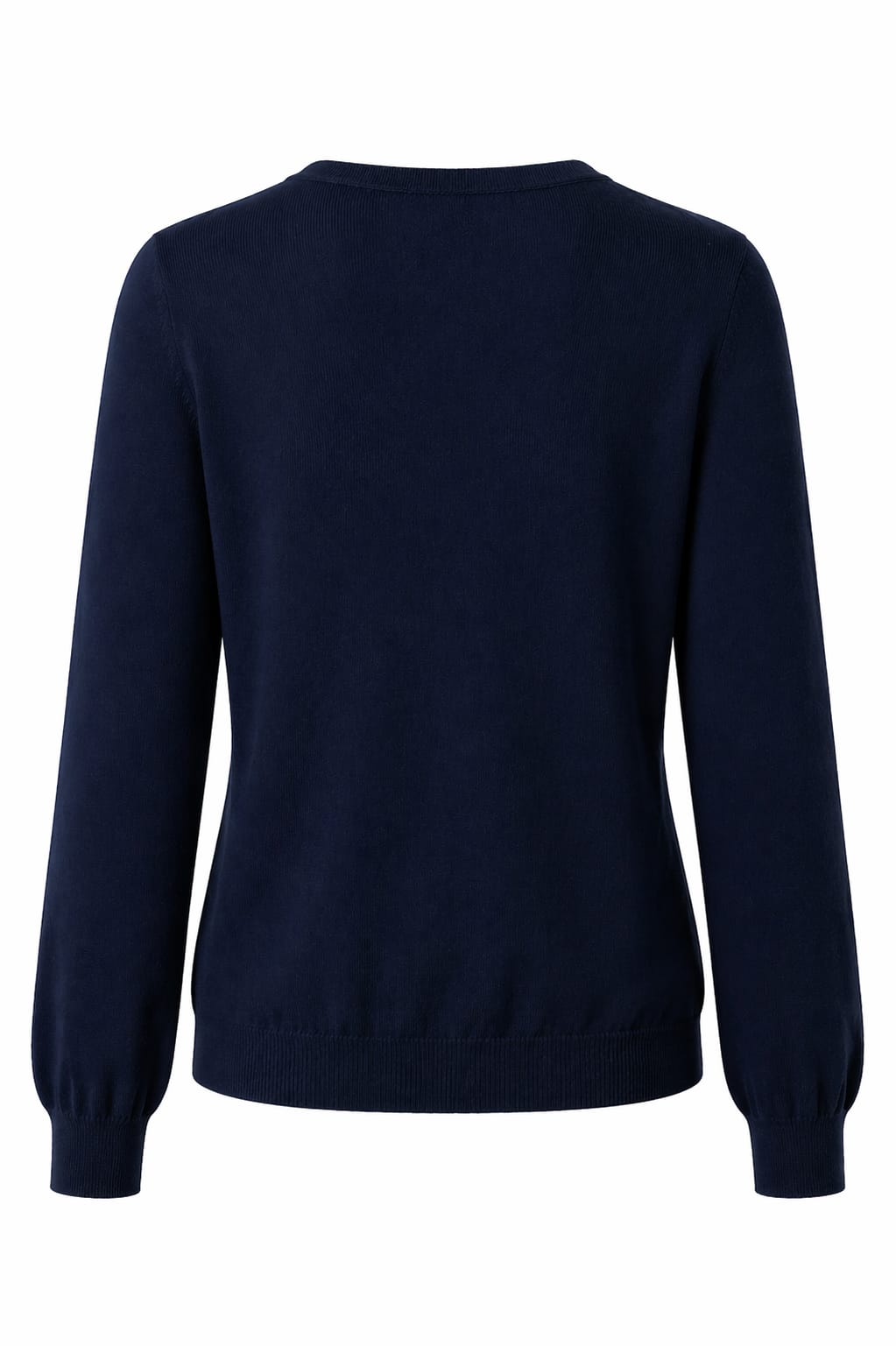 Maglia scollo a V in merinos
